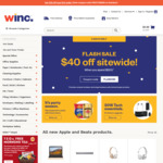 $40 off $200 Sitewide @ Winc