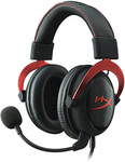 Kingston HyperX Cloud II USB PC Gaming Headset Red 7.1 Surround Sound $89.74 (+ $9 Delivery) @ PBTech