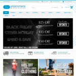 Black Friday/Cyber Monday: $25 off $150, $35 off $300, $50 off $250 @ Sportsmans Warehouse