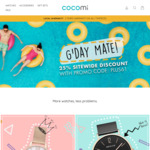 25% Site Wide @ Cocomi Watches and Accessories