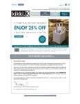 Member Exclusive 25% Off - 10 Years of Kikki.K (online/instore sale)