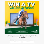 Win a TCL 60” TV Worth $1,500 from Australian Jumps Racing Association