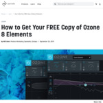 Izotope Ozone 8 Elements (Music Mastering Software) - Free, Usually $129