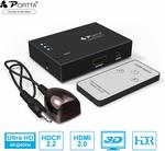 3in 1 out 4K HDMI Switch V2.0 with IR Support PS4 PRO - $19.99 + Delivery (Free with Prime/ $39 Spend) @ Amazon AU