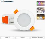 ZigBee 3.0 Smart RGBW 2.5 inch Downlight Led Bulb Light Work with Amazon Echo Plus AU $42.90 (47% off) @ Zemismart