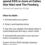 Caltex Petrol Stations - $5 Cashback ($50 Min Spend, Max 1 Use, Eligible Debit or Mastercard Payment) @ CBA Rewards