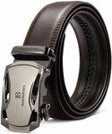 30% off BOSTANTEN Leather Belt (Waist Size 31-36) $17.49 + Delivery ($0 with Prime/ $39 Spend) @ Bostanten Amazon AU