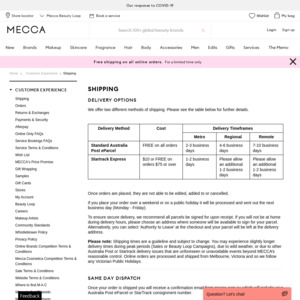 Mecca Offer Codes 2017