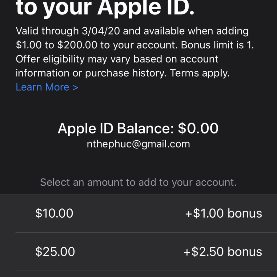 10 Bonus When Adding Funds To Your Apple ID OzBargain how-to-add-funds-to-your-apple-id-insantly-ipad-iphone-ios-youtube