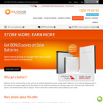 Earn up to 15,000 Qantas FF Points When Buying Solar Batteries (Eg Tesla), Panels etc (Packages from $13,990) @ Solargain