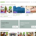Groupon 15% Cashback @ Cashrewards (Stack with up to 30% off Sitewide @ Groupon)