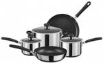 Circulon Ultimum Cookware Set, Black/Silver - $244.97 Delivered @ Amazon AU