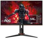 AOC 27G2 27" Inch IPS 1ms 144hz FHD HDR FreeSync Gaming Monitor $348 Delivered (Paying with Afterpay) @ FFT eBay