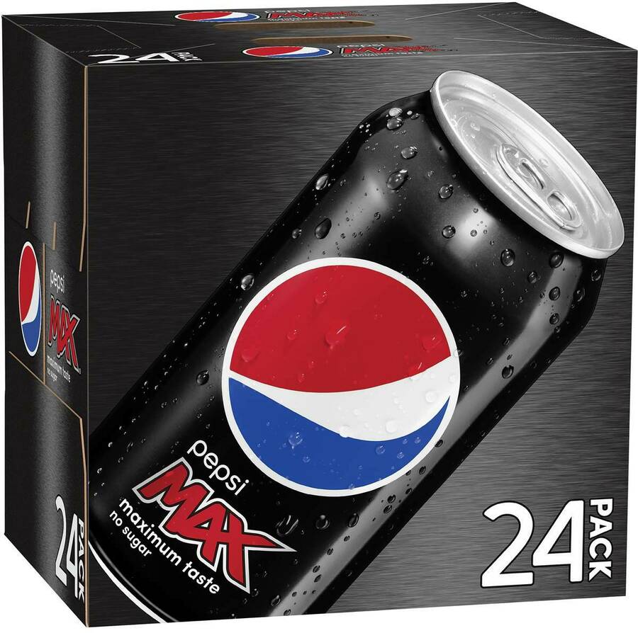 [VIC, WA, TAS] Pepsi Max 24x375mL Cans $10.50 @ Woolworths - OzBargain