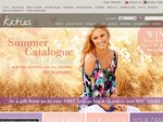 Katies - $20 Discount Voucher ($20 Min Spend) Plus Free Shipping