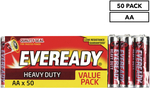 [Club Catch] Eveready AA Batteries 50 Pack for $10 Delivered @ Catch (Membership Required)