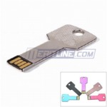 Meritline - 8GB Silver Key Shaped Designer USB Flash Drive, Random Color $7.99 