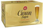 [eBay Plus] Crown Lager Beer 24x 375ml Bottles $42.50 Delivered @ Cub eBay (NSW, VIC, ACT)