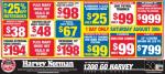 One Day Sale at Harvey Norman's