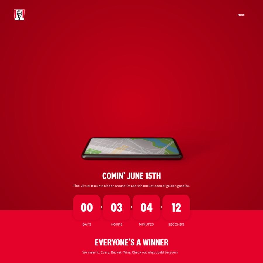 KFC The Great Bucket Hunt with 22 Million+ in Prizes OzBargain