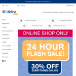 30% off Everything (Free Delivery over $60 Spend) @ Lifeline Online