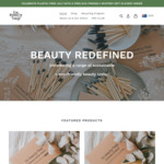 $20 off with $80 Spend (Bamboo Disposables & Cosmetics) @ Eco Beauty Tools