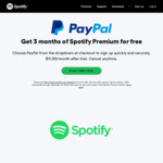 3 Months Free Spotify Premium (New Users) @ Spotify via Paypal