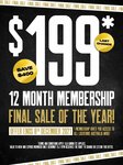 [VIC, SA, QLD] 12-Month Gym Membership $199 Upfront (Save $400) + $49 Admin Fee (New & Expired Members) @ Derrimut 24:7 Gym