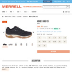 Merrell Moab 2 Goretex Black/Gum Shoes $49.99 + $10 Shipping ($0 with $150 Spend) @ Merrell