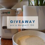 Win 1 of 2 Mockmill 100 Flour Mills (Worth $638) from Vanrooy Machinery