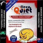 10%-20% off Nasal Strips: 10% off Bulk Pack (15c a strip) + Shipping ($0 with Prime/ $39 Spend) @ SleepQuiet via Amazon AU