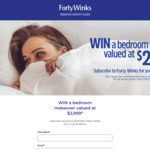 Win a $2,999 Gift Voucher from Forty Winks
