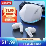 Lenovo GM2 Pro TWS Bluetooth 5.3 Gaming Earphones US$13.21 (~A$19.80) Delivered @ Lenovo ThinkPlus Store AliExpress