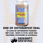 32x 375ml Cans of Oktoberfest Marzen Lager $119.95 (RRP $160) Delivered @ Dad & Dave's Brewing