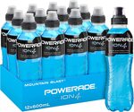 Powerade Sports Drink, 12x600ml $21.84 ($19.66 S&S) + Delivery ($0 with Prime/ $39 Spend) @ Amazon AU