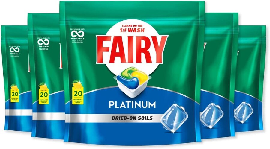 Fairy Platinum and Platinum Plus Dishwashing Tablets 60% off (from $5.60) +  Delivery ($0 with Prime/ $39 Spend) @  AU - OzBargain