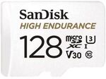 SanDisk 128GB High Endurance MicroSD Card $23.79 + Delivery ($0 C&C) @ Officeworks | + Delivery ($0 with Prime) @ Amazon AU