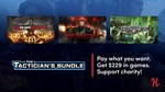 [PC, macOS, Steam] The Tactician's Bundle: 1 item ($1.49), 3 items ($16.88), all 8 items (at least $17.92) @ Humble Bundle