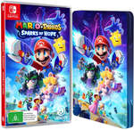 [Switch] Mario + Rabbids Sparks of Hope SteelBook Edition $49 ($39 with Perks) + Delivery ($0 C&C/ in-Store) @ JB Hi-Fi