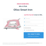 Win a Pink Oliso Smart Iron from Sew Much Easier