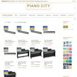 Casio Piano CDP-S110 $658 ($559.30 after Casio Cashback), CDP-S160 $788 ($669.80 after Cashback) + Shipping @ Piano City