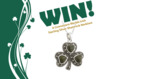 Win a Connemara Marble Irish Sterling Silver Shamrock Necklace from Irish Shop
