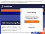 High Interest Savings Account - 5.00% p.a. Interest on Balance up to $250,000 for 4 Months (New Customers Only) @ Rabobank