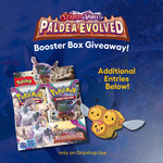 Win a Pokémon Paldea Evolved Booster Box from Drip for Days