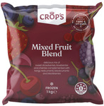 Crops Frozen Berry Mix: 2 x 1kg for $15 ($7.50/kg with Multi Buy Deal) @ Coles