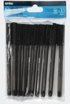 10-Pack Ballpoint Pens - Black $1 + Delivery ($0 OnePass/ C&C/ in-Store/ $65 Order) @ Kmart