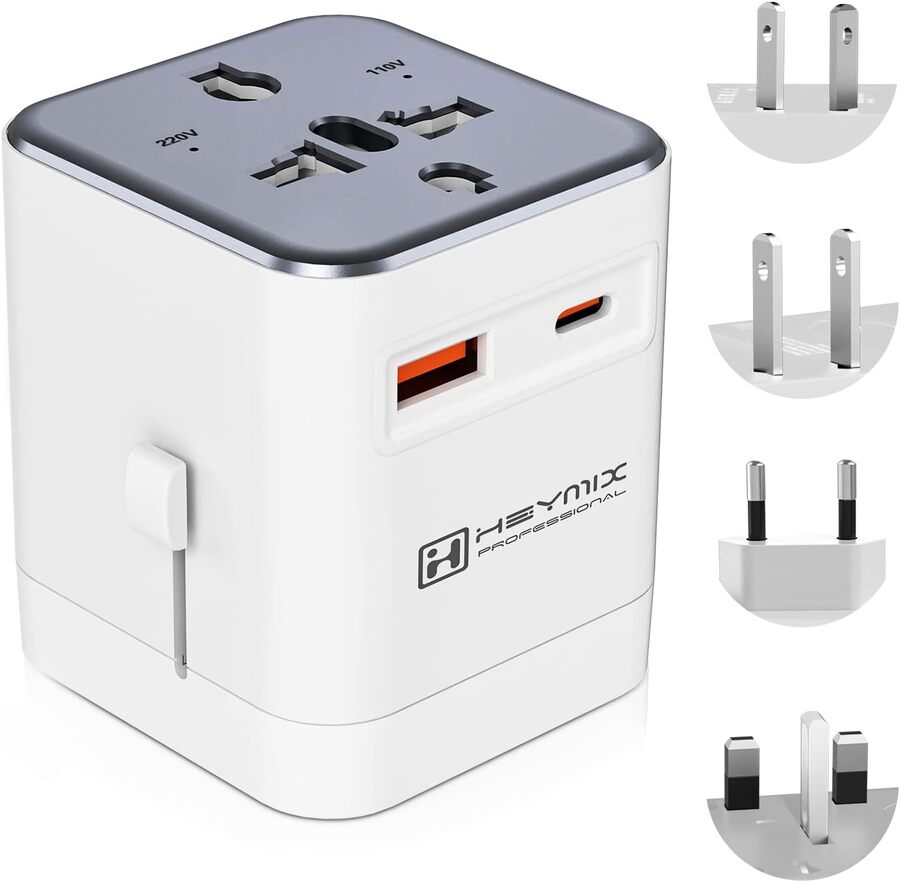 heymix universal travel adapter review