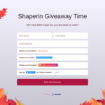 Win $300 Worth of Shaperin Fajas or 1 of 6 $50 Shaperin Fajas from Shaperin