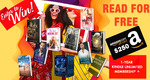 Win a $250 Amazon Gift Card and 1-Year Kindle Unlimited from Book Throne