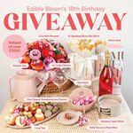 Win Chocolate, Snacks, Bottle of Mumm Rose, Champagne Glasses + More (Worth $1000) from Edible Blooms